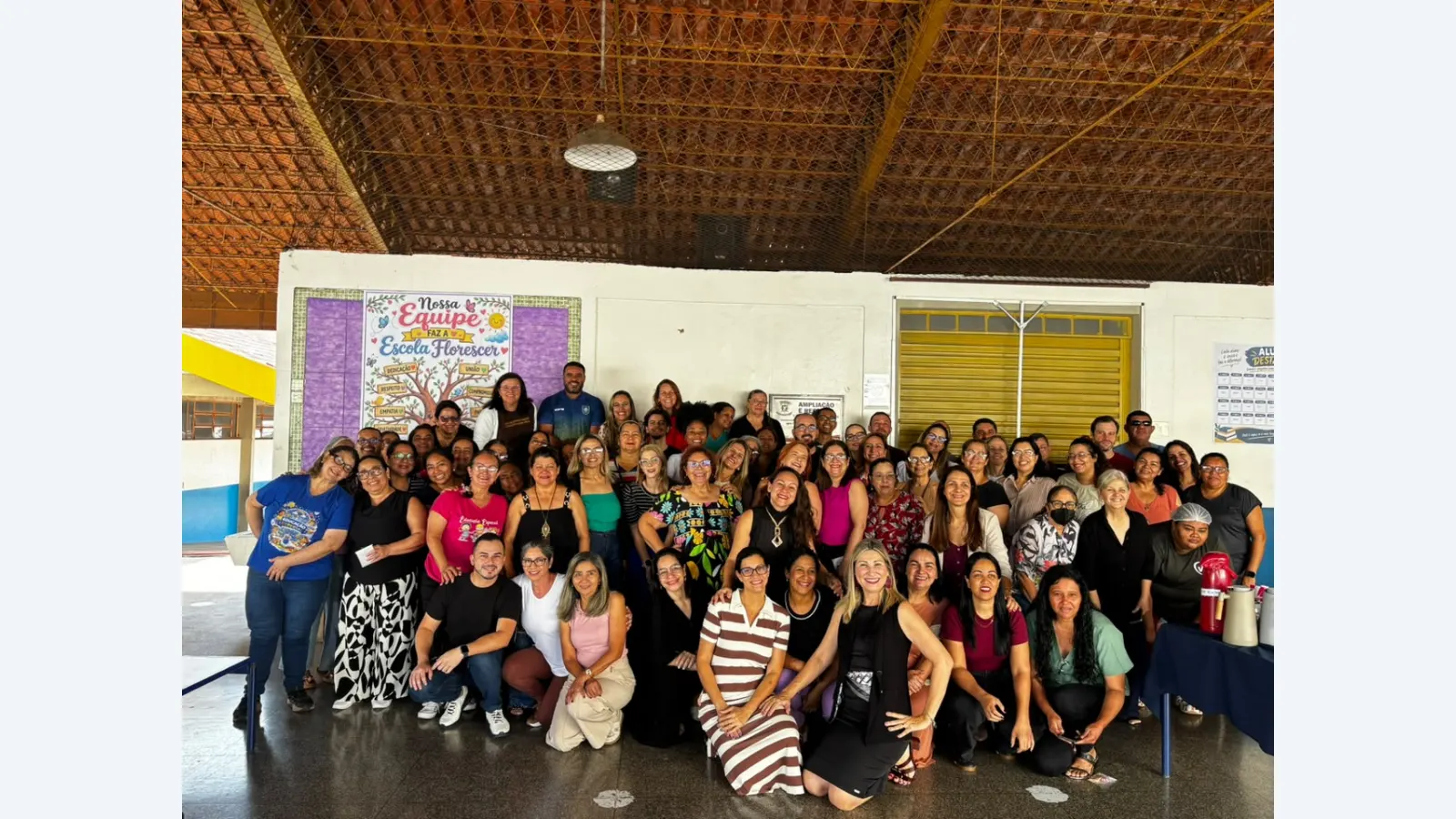 Escola municipal de Campo Grande celebra 28 anos e homenageia moradores e professoras