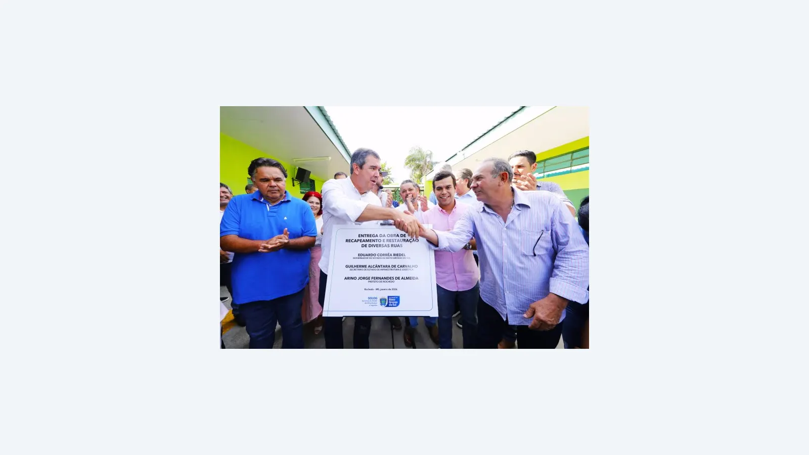 Rochedo investe em infraestrutura urbana e educação para o cidadão
