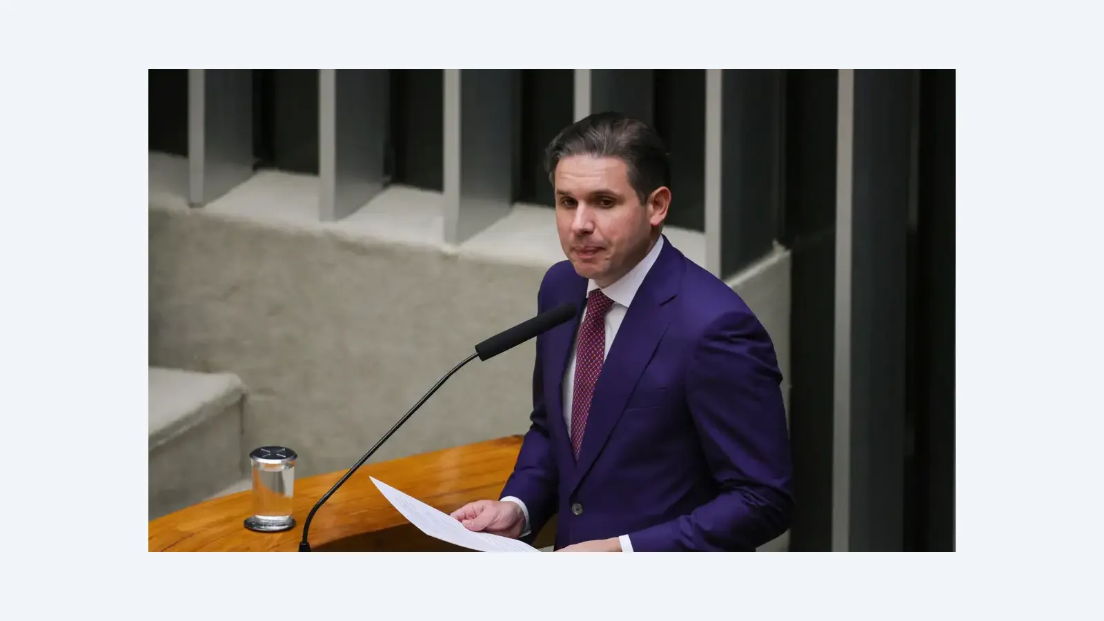 Câmara pode votar ainda hoje o PL Antifacção, diz Motta