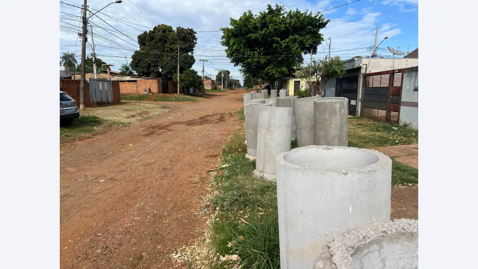 Campo Grande inicia obras de drenagem e asfalto no Jardim Los Angeles