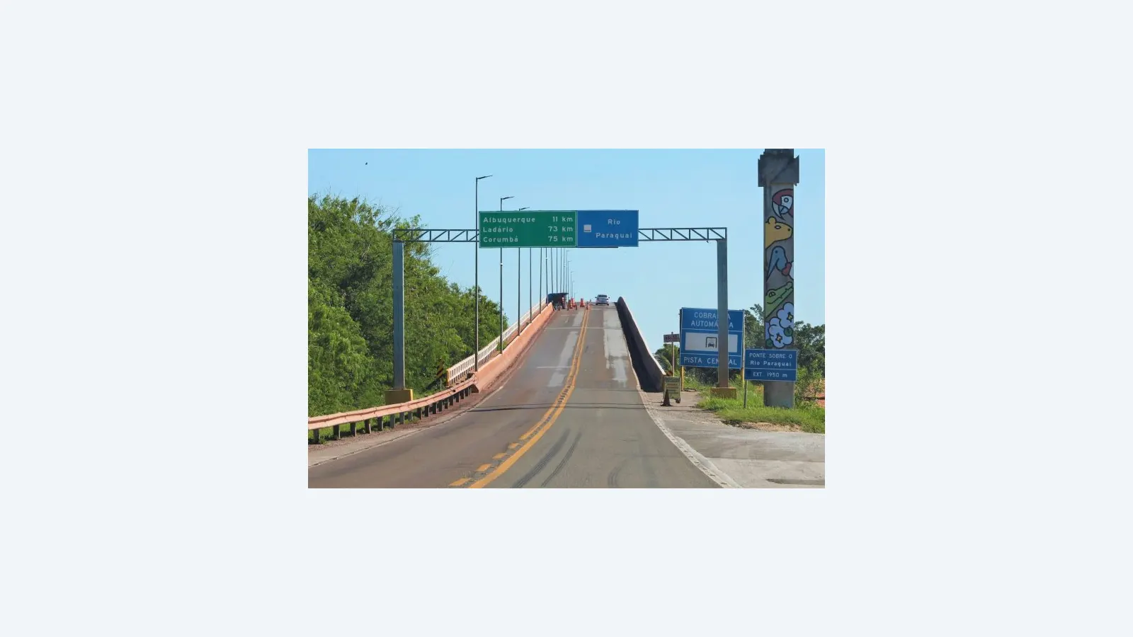 Interdição da Ponte sobre o Rio Paraguai em Corumbá na Próxima Quarta-feira